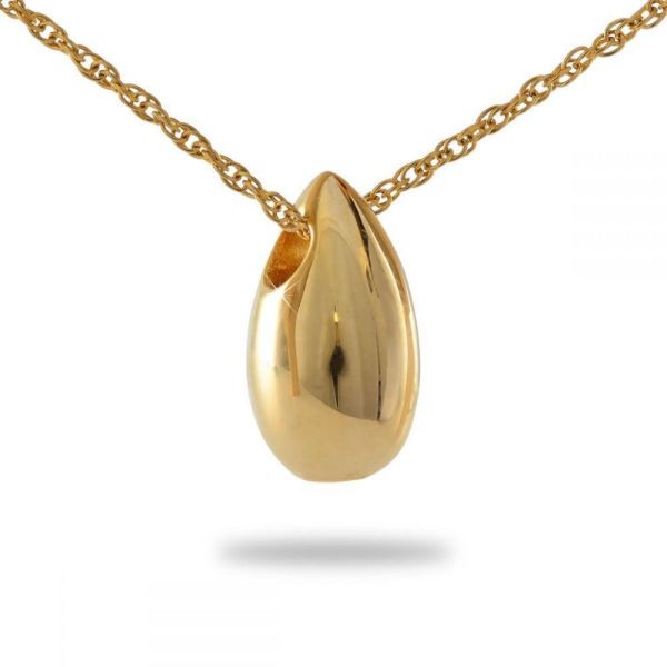Tear Gold Steel Keepsake