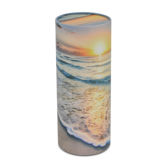 Sunset Cylinder Urn